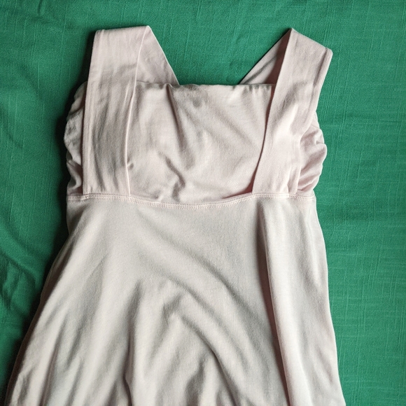Lululemon Reversible Pink/Gray Adjustable Jersey Midi Dress - Picture 4 of 16